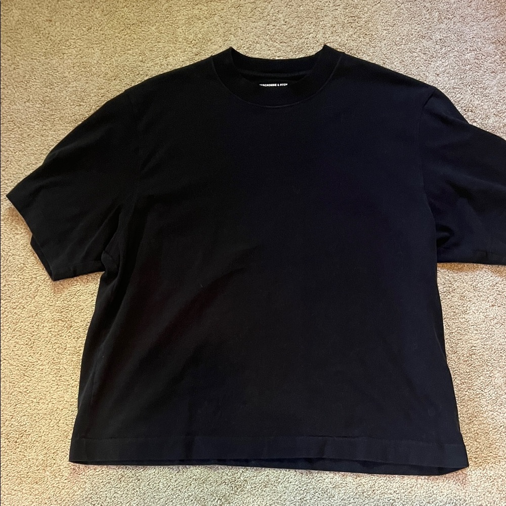 Abercrombie & Fitch Classic Black Tee